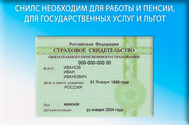 Как узнать номер снилса без снилса по паспортным данным